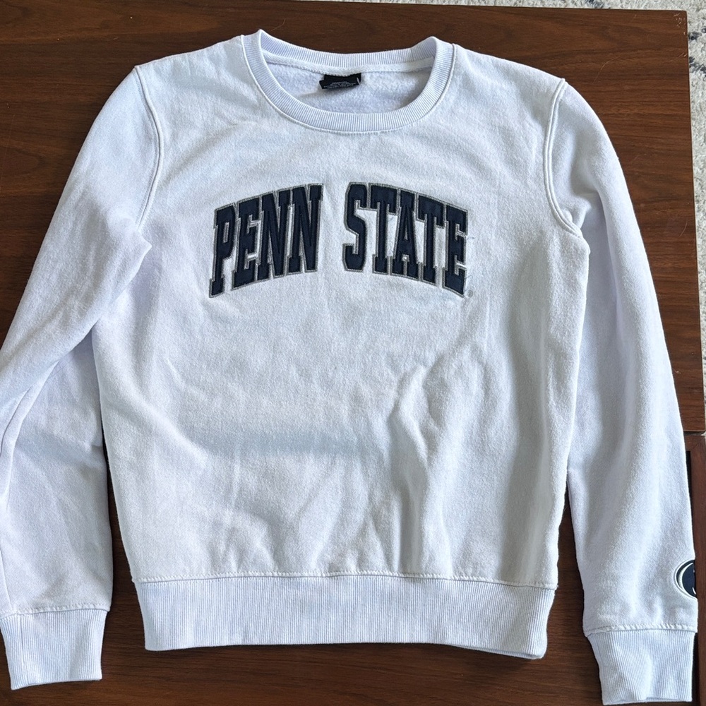 White Penn State Sweatshirt
